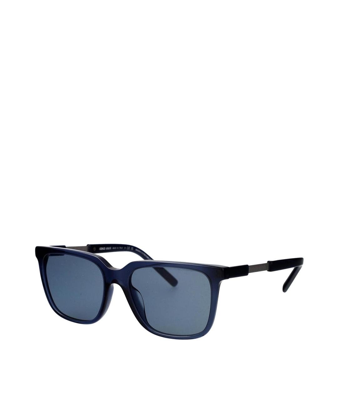 GIORGIO ARMANI Синие пластиковые солнцезащитные очки, фото 2