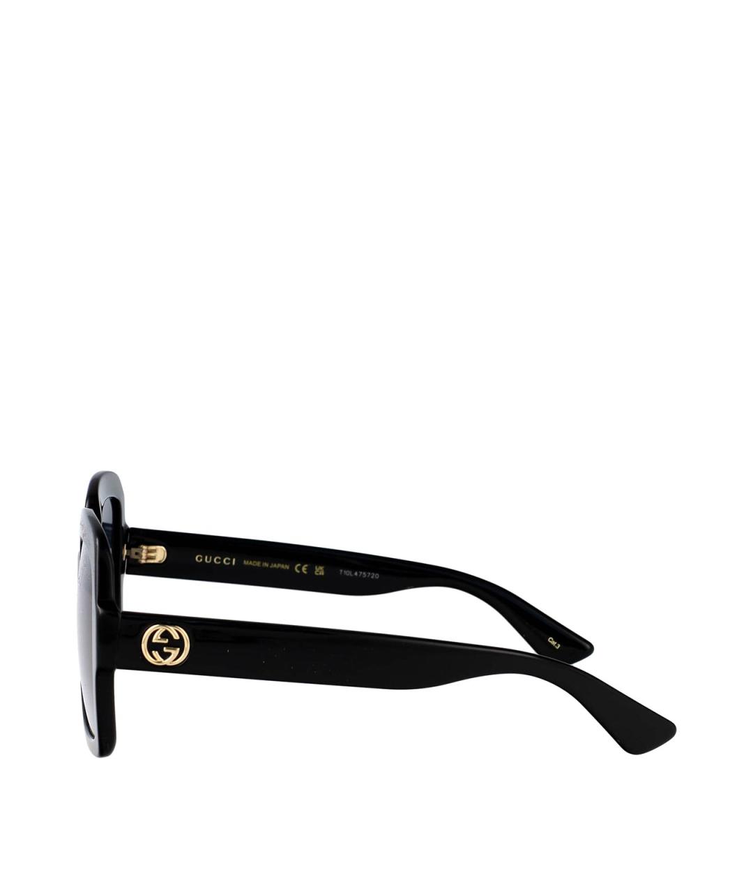 GUCCI Черные солнцезащитные очки, фото 3