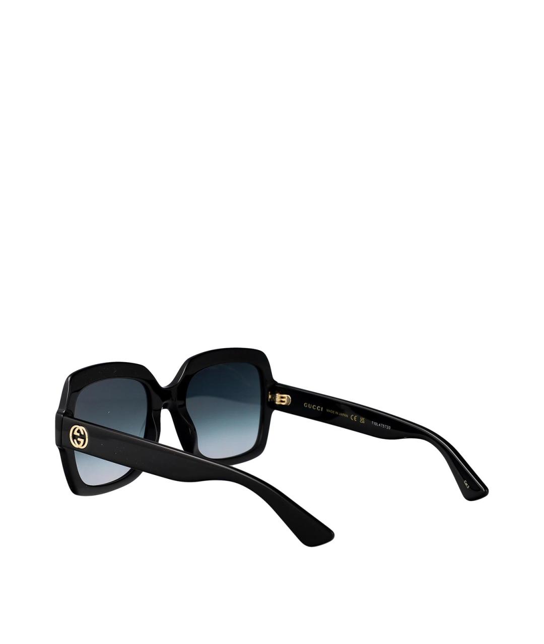 GUCCI Черные солнцезащитные очки, фото 4
