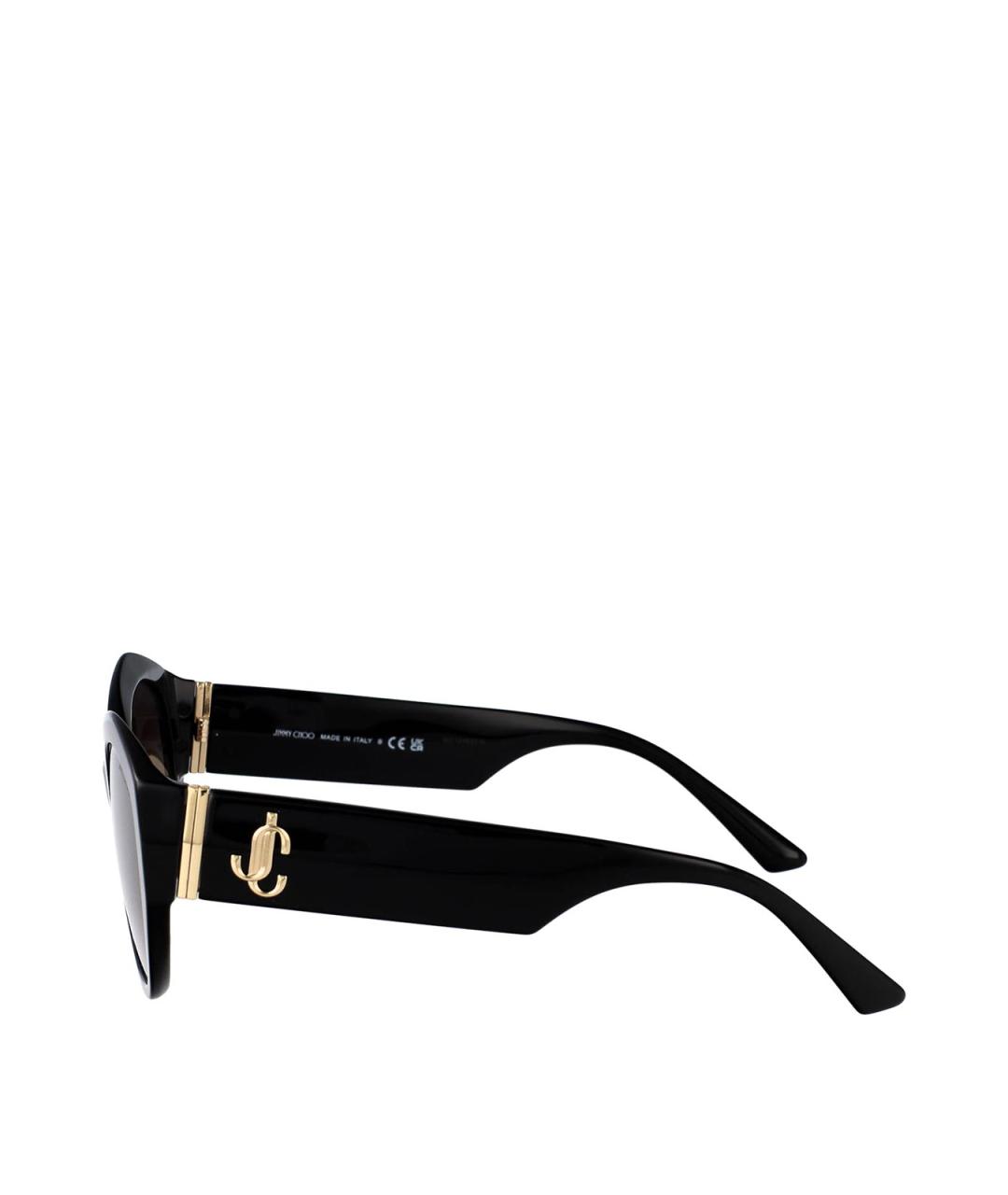 JIMMY CHOO Черные солнцезащитные очки, фото 3