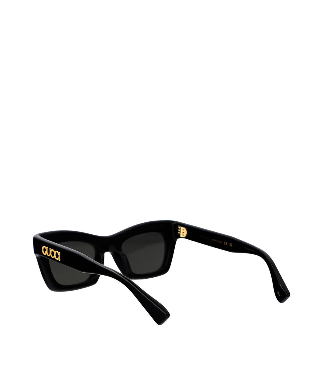 GUCCI Черные солнцезащитные очки, фото 4
