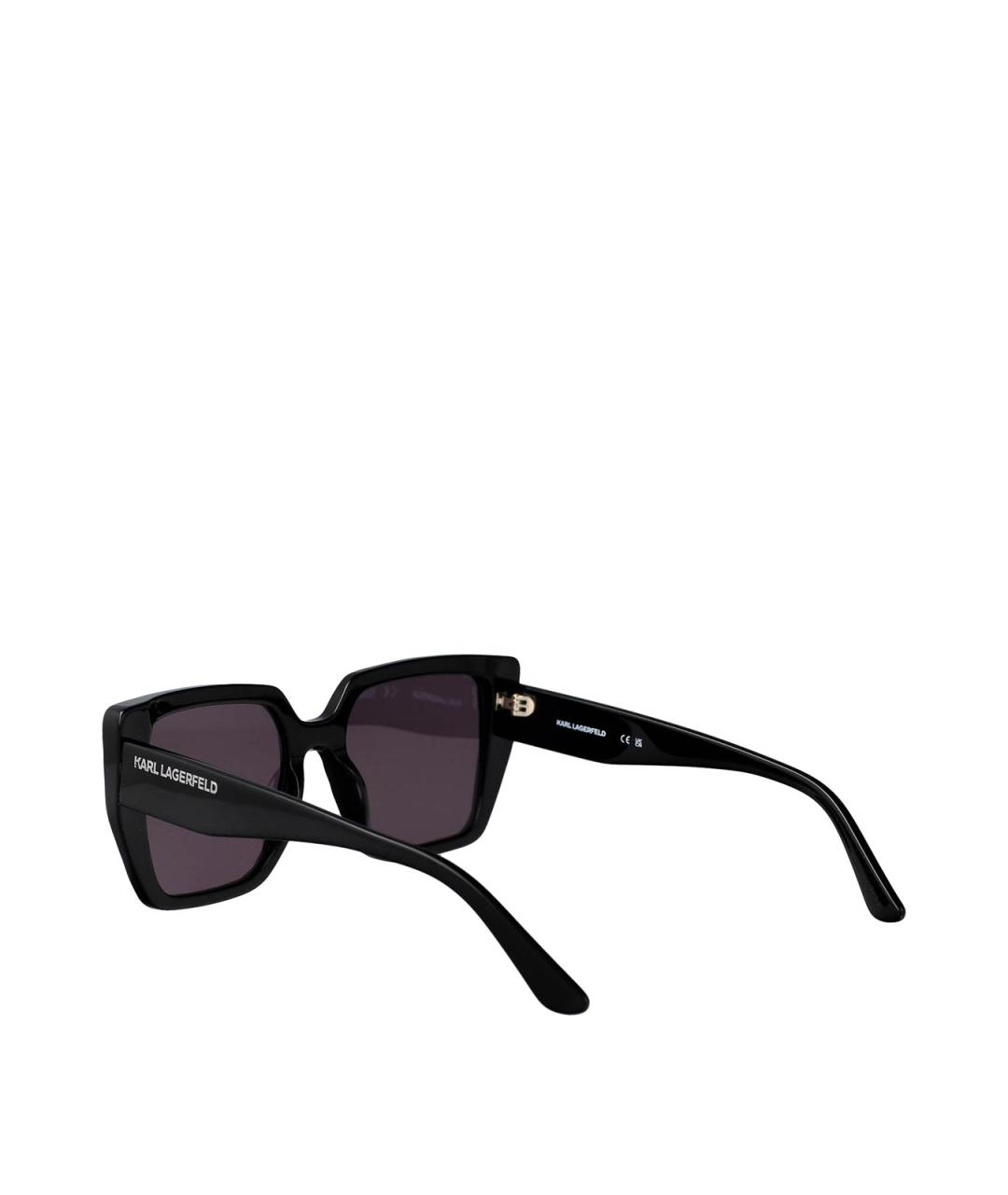 KARL LAGERFELD Черные солнцезащитные очки, фото 4