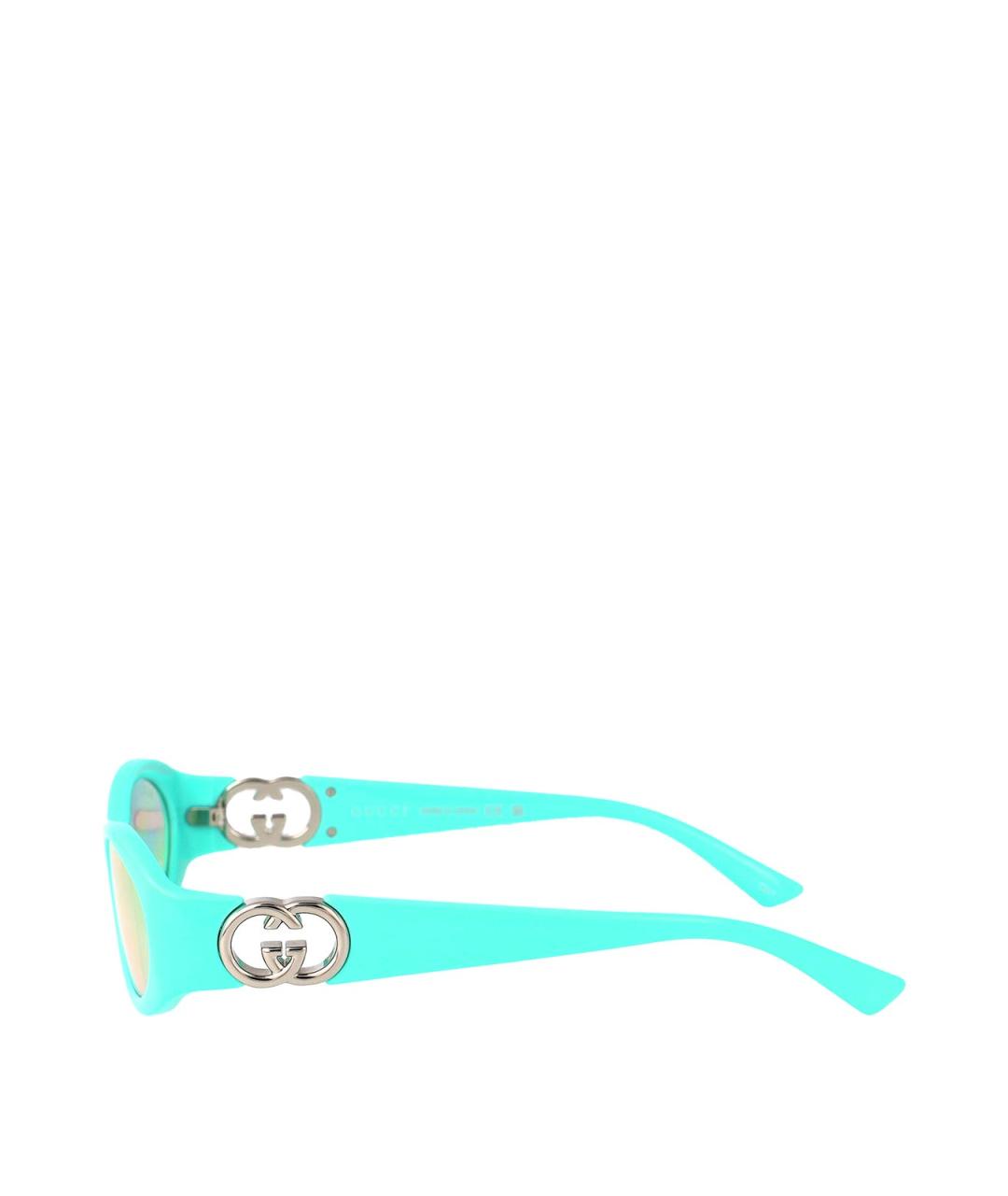 GUCCI Синие солнцезащитные очки, фото 3
