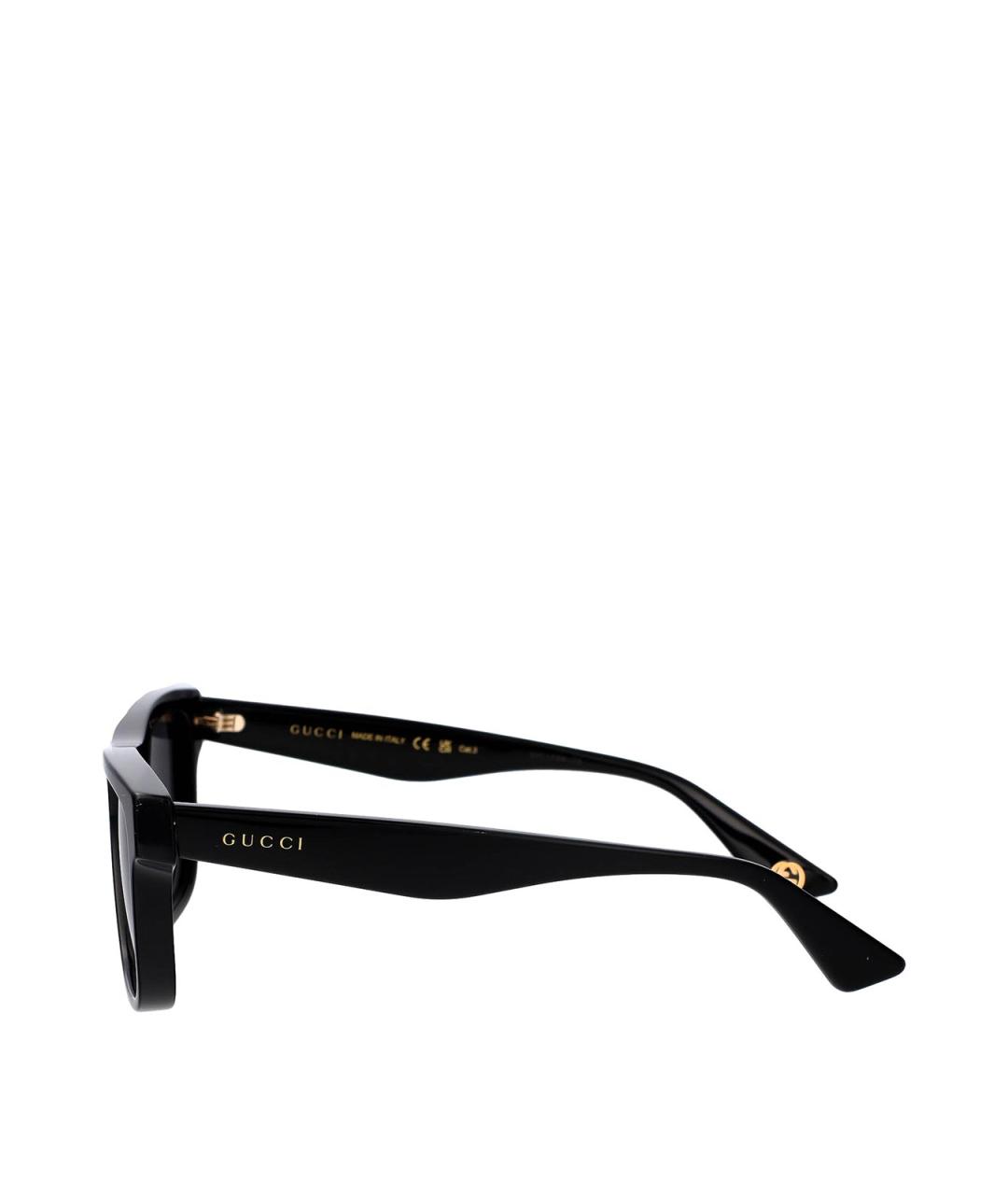 GUCCI Черные солнцезащитные очки, фото 3