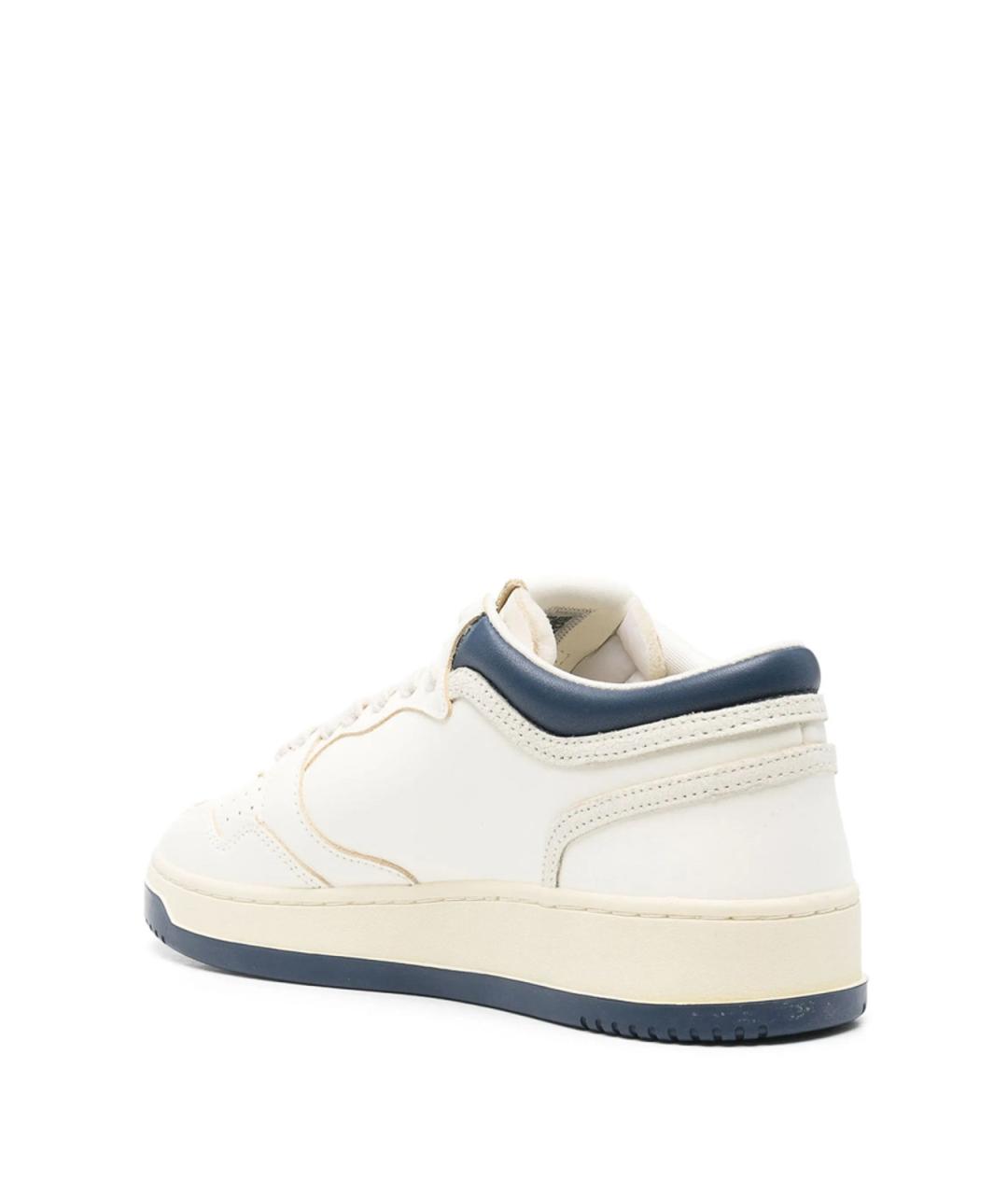 AUTRY Белые резиновые низкие кроссовки / кеды, фото 3