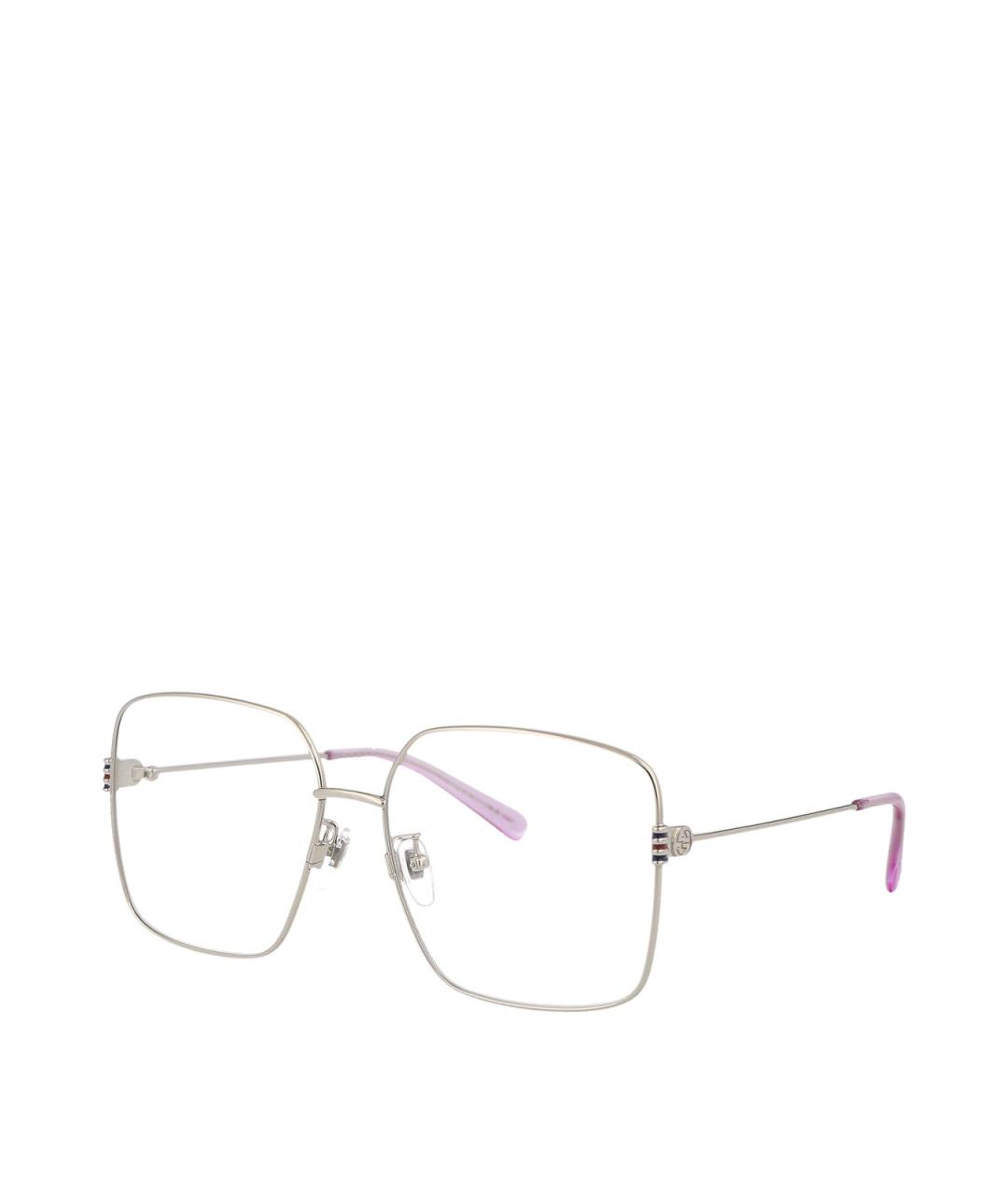 GUCCI Серебряные солнцезащитные очки, фото 2