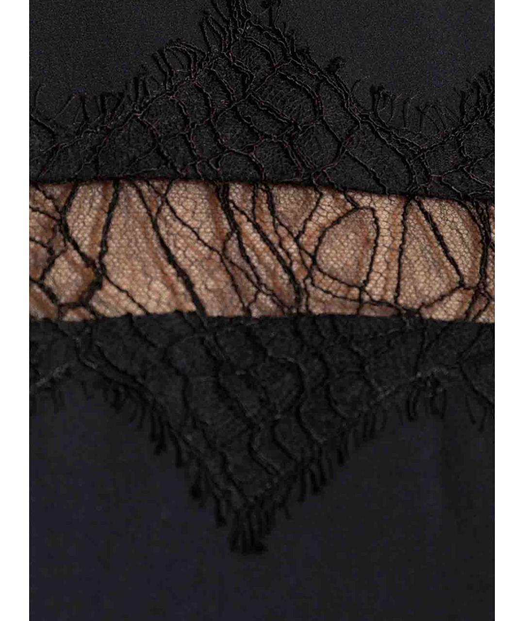 ALEXANDER MCQUEEN Черное вискозное вечернее платье, фото 4