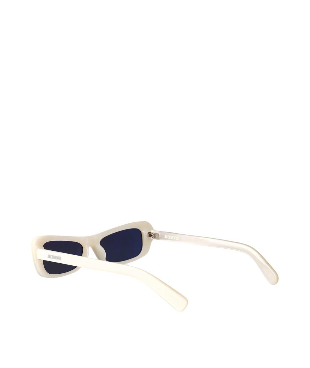 JACQUEMUS Серебряные солнцезащитные очки, фото 4