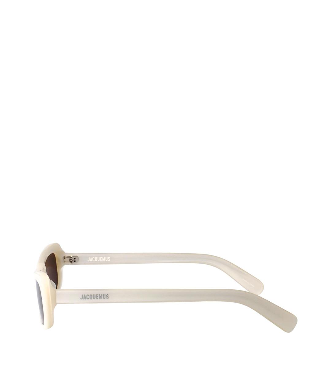 JACQUEMUS Серебряные солнцезащитные очки, фото 3