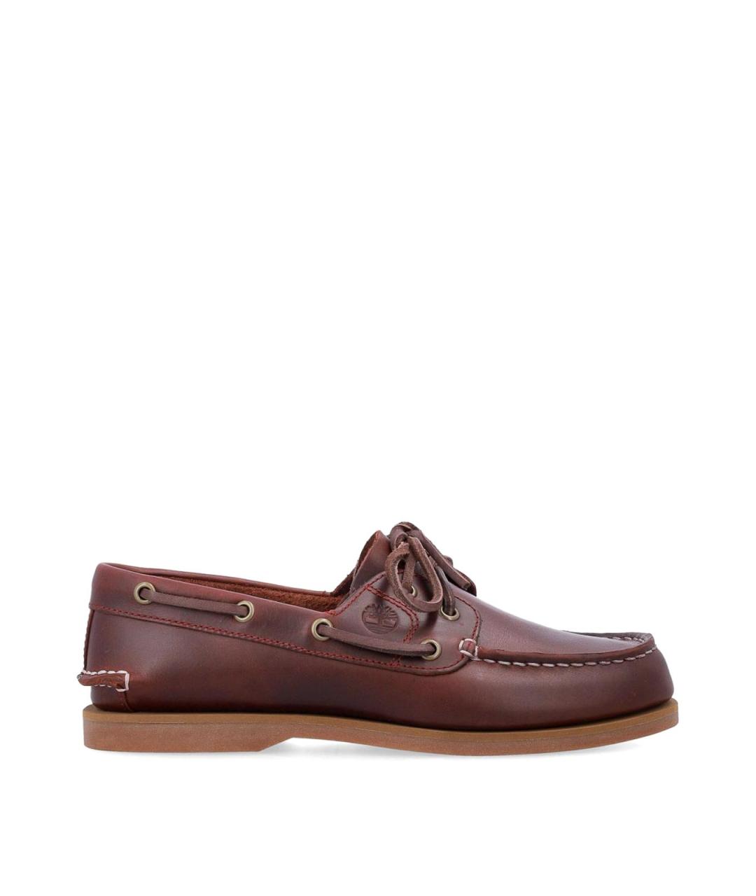 TIMBERLAND Бордовые кожаные брогги и оксфорды, фото 1