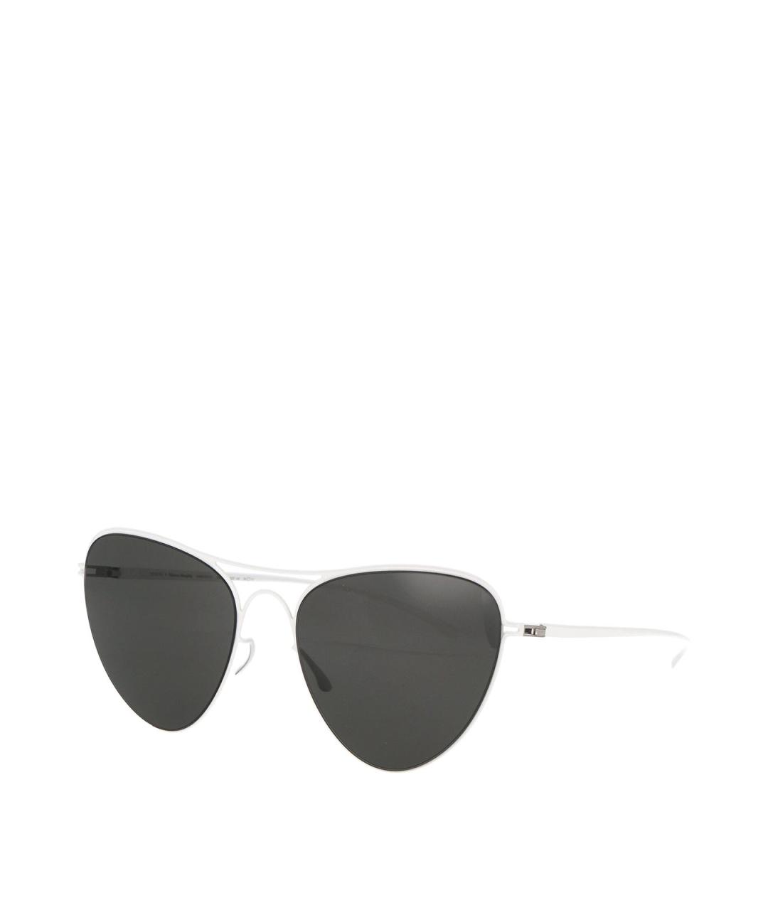 MYKITA Белые металлические солнцезащитные очки, фото 2