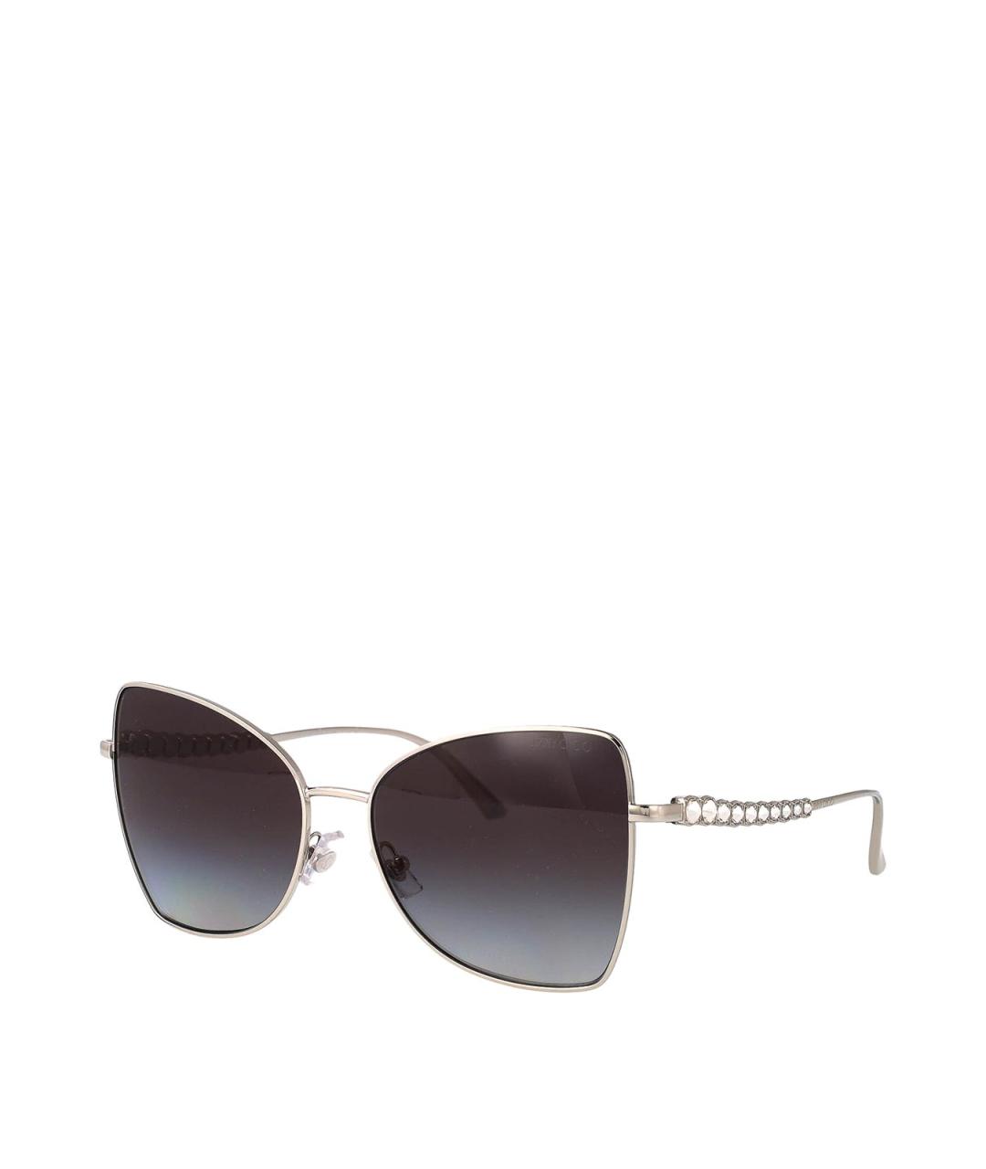 JIMMY CHOO Серебряные солнцезащитные очки, фото 2