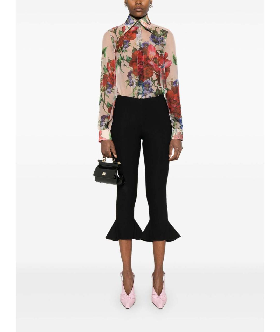 DOLCE&GABBANA Мульти шелковая рубашка, фото 4