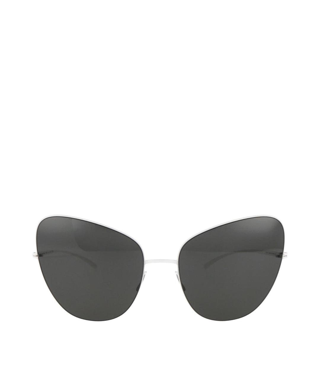 MYKITA Белые металлические солнцезащитные очки, фото 1