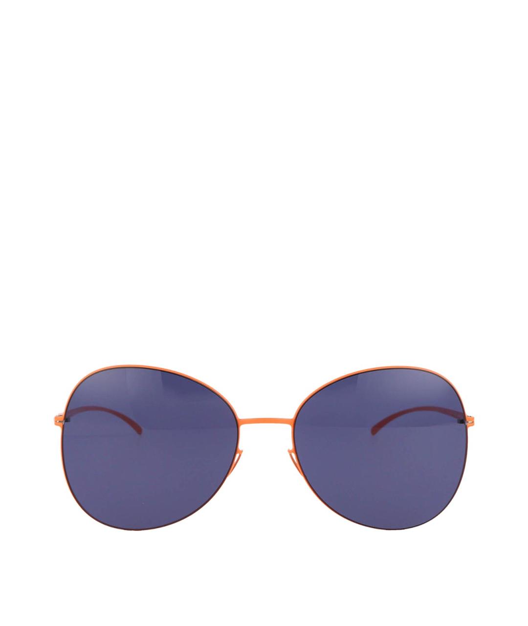 MYKITA Оранжевые металлические солнцезащитные очки, фото 1