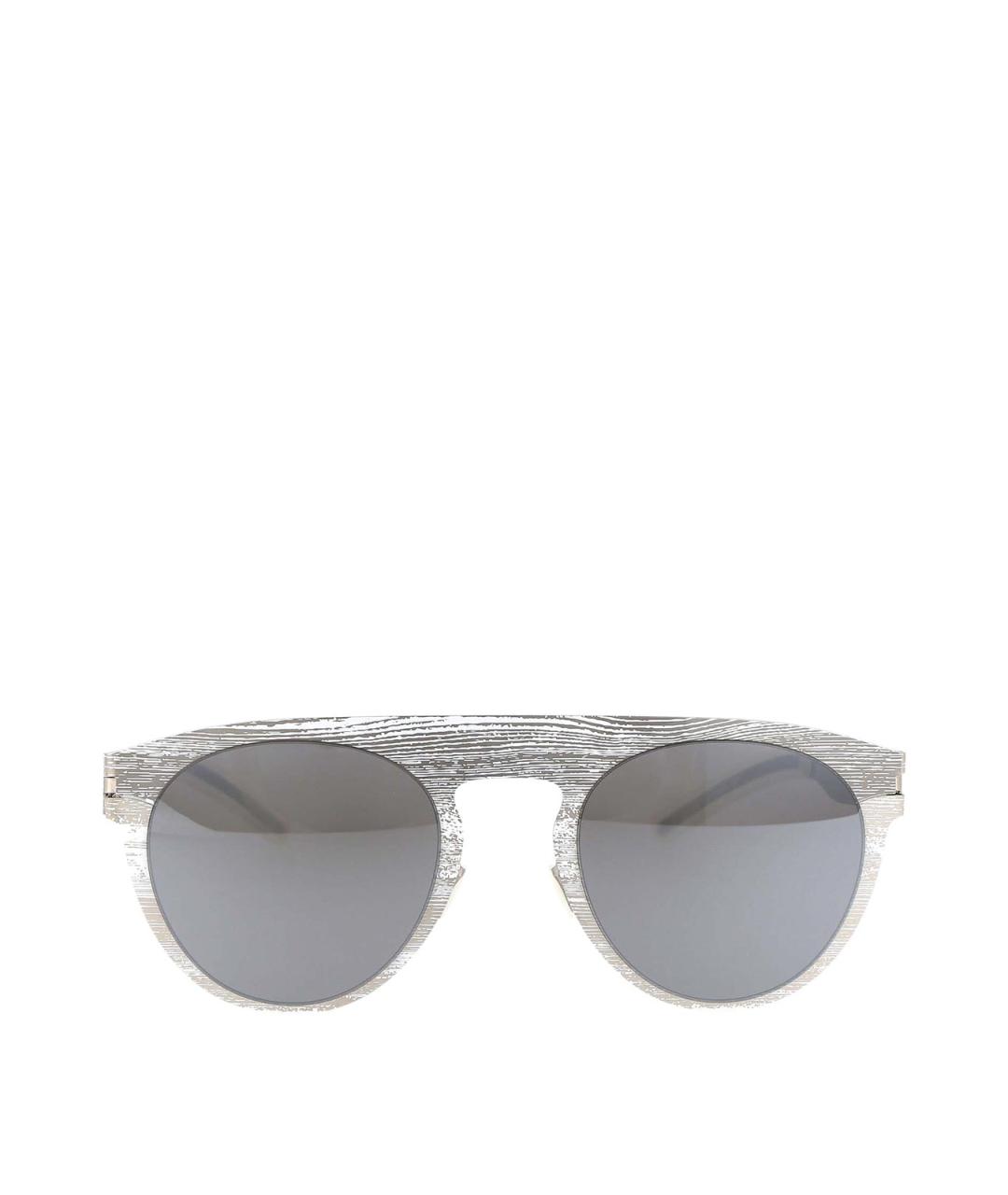 MYKITA Серые металлические солнцезащитные очки, фото 1