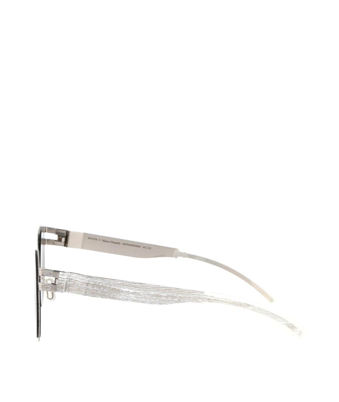 MYKITA Серые металлические солнцезащитные очки, фото 3