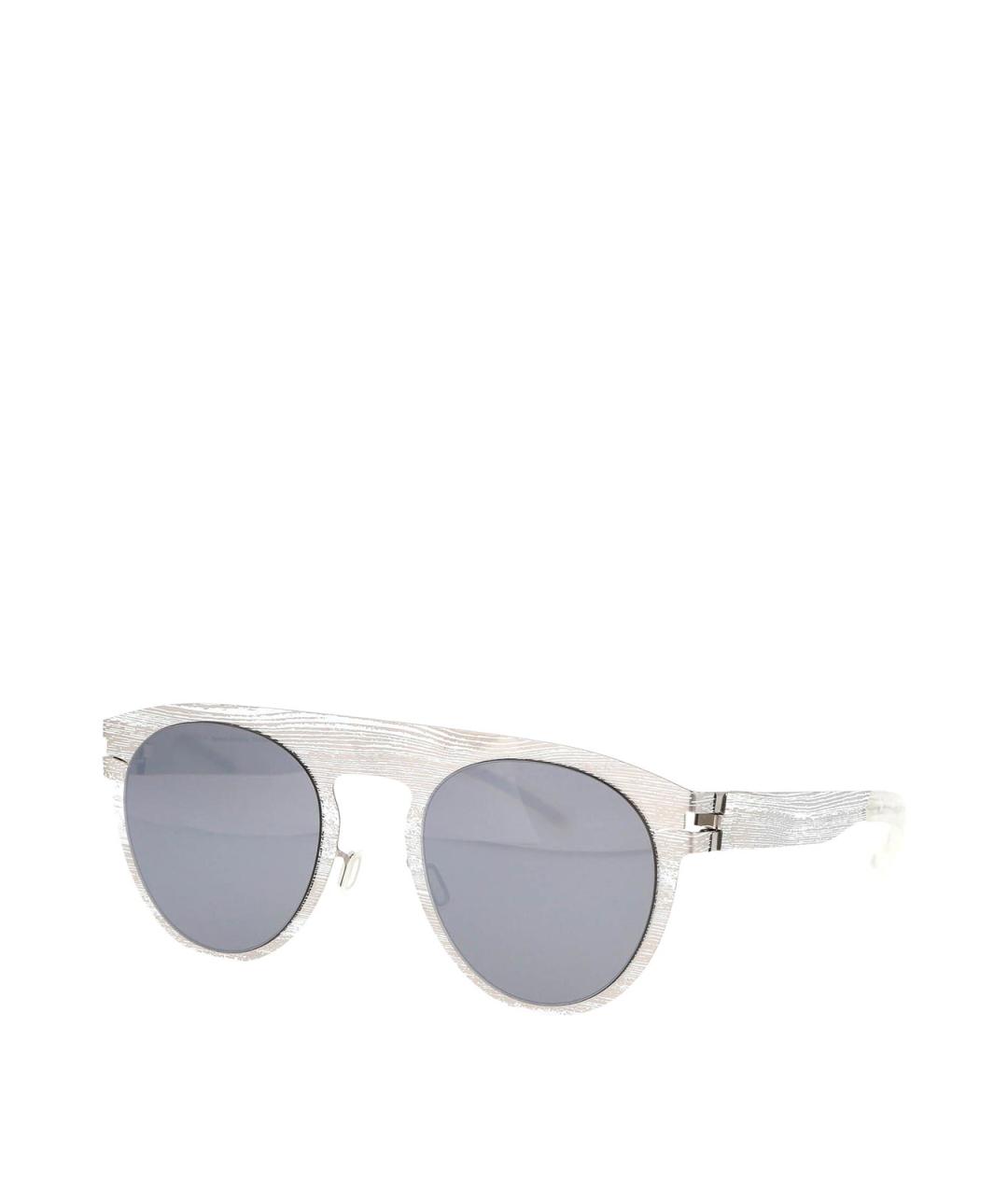 MYKITA Серые металлические солнцезащитные очки, фото 2