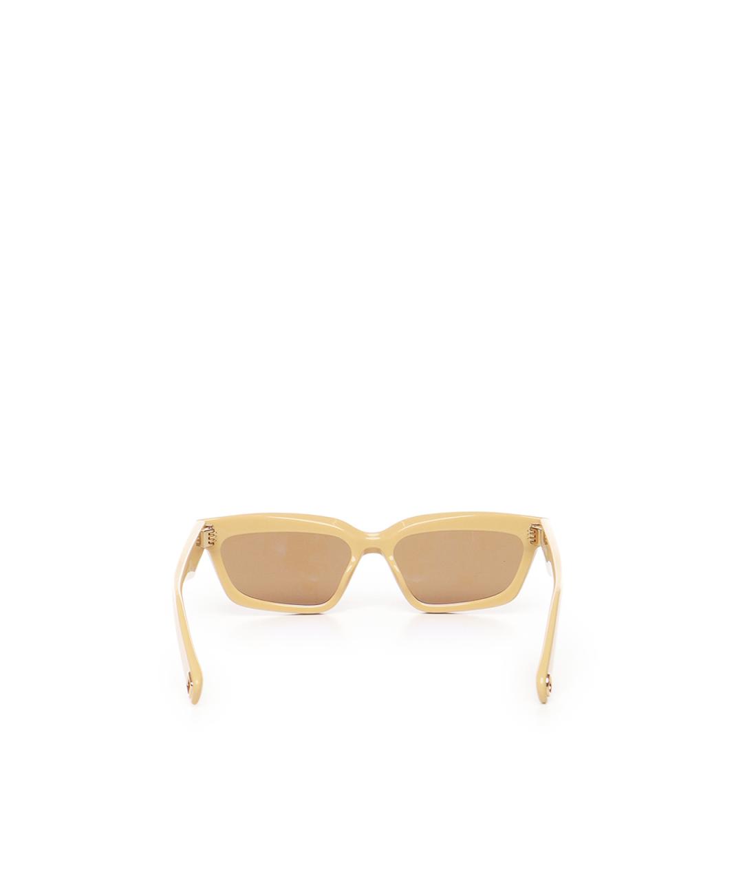 JACQUEMUS Желтые солнцезащитные очки, фото 2