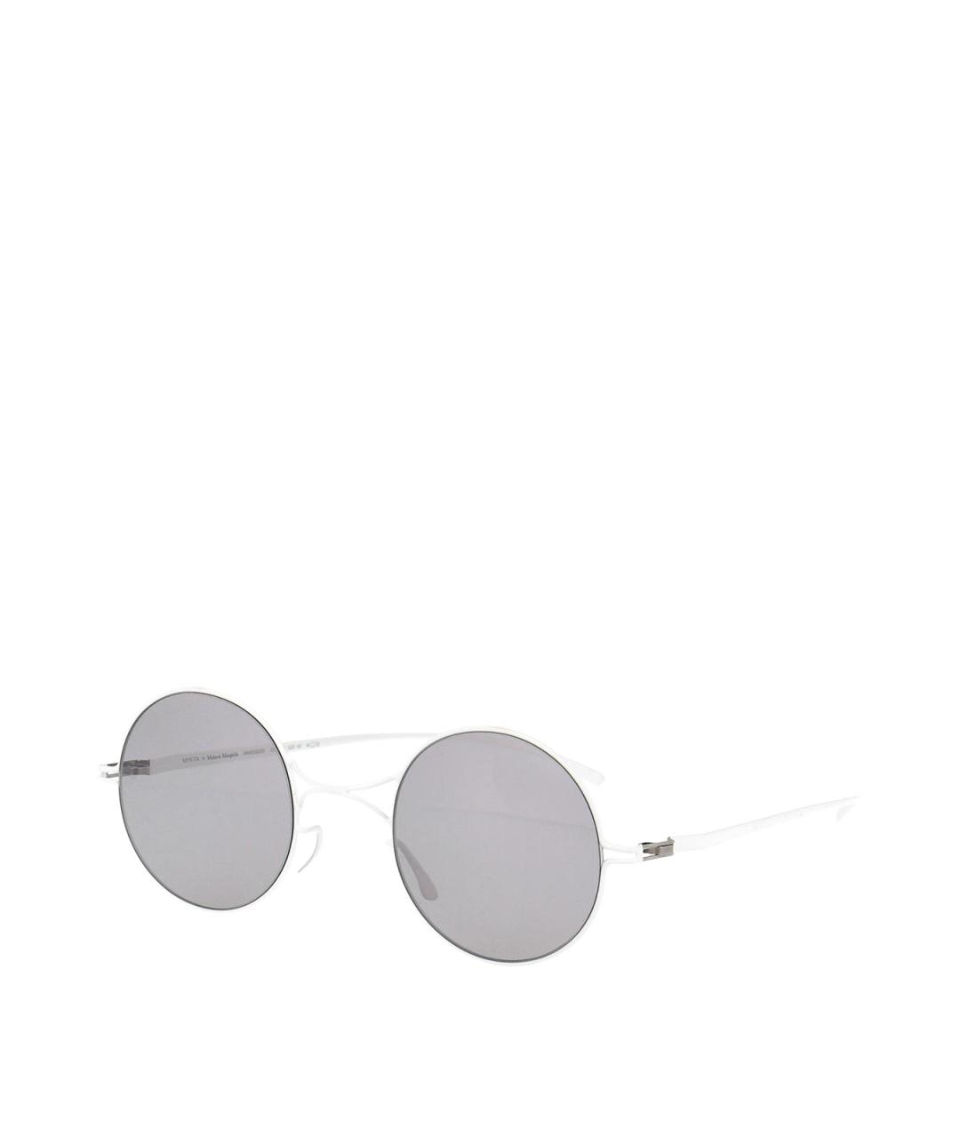 MYKITA Белые пластиковые солнцезащитные очки, фото 2