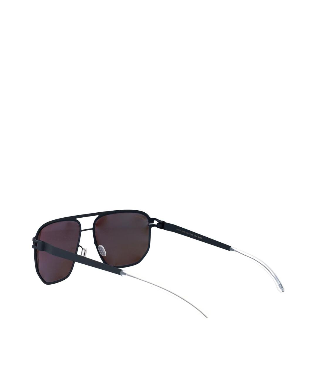 MYKITA Черные металлические солнцезащитные очки, фото 4