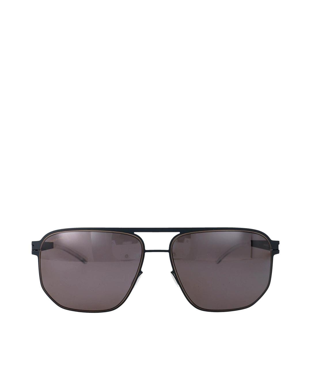 MYKITA Черные металлические солнцезащитные очки, фото 1