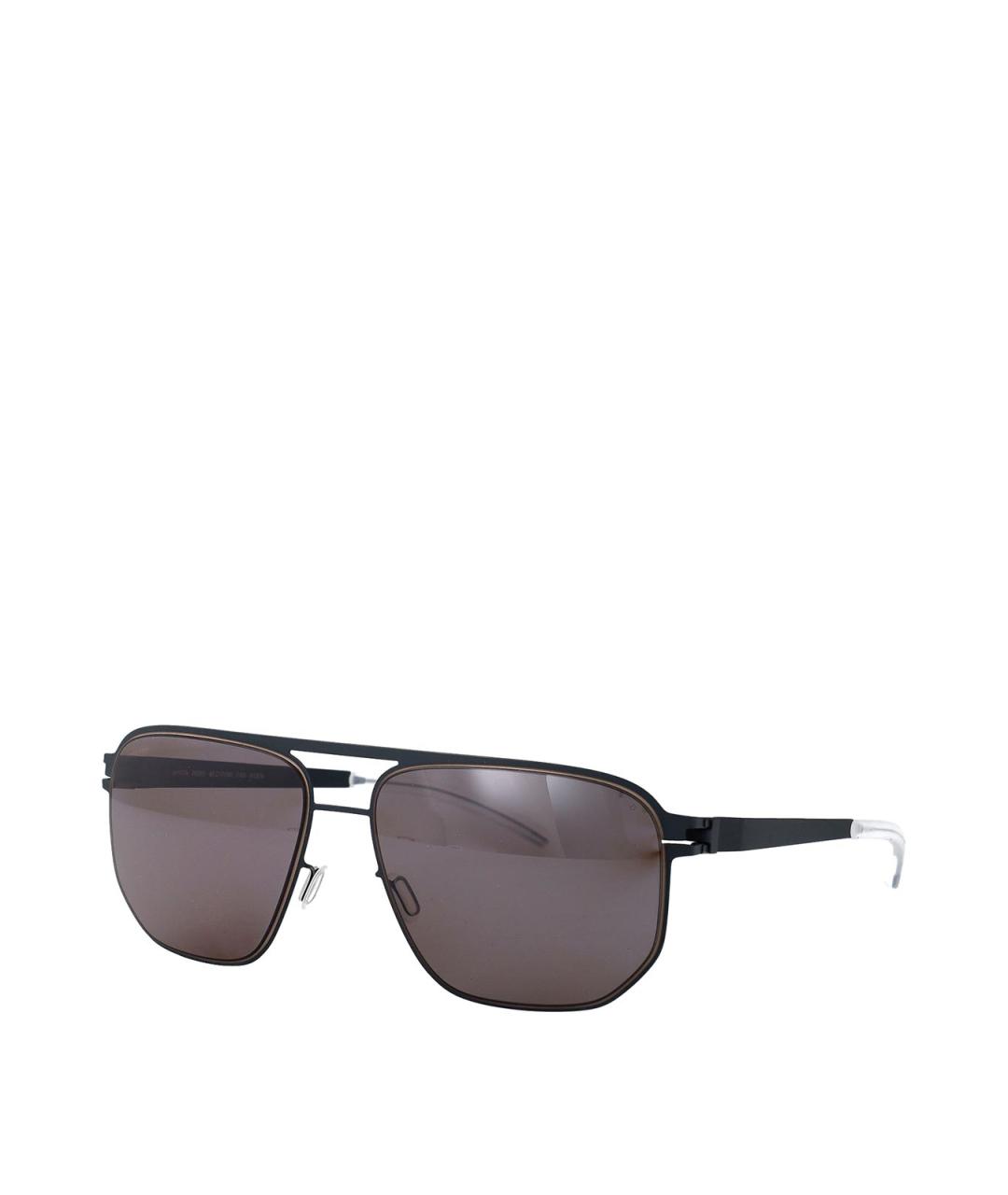 MYKITA Черные металлические солнцезащитные очки, фото 2