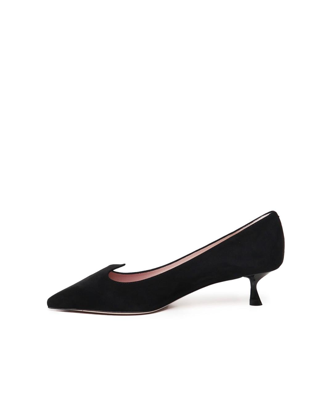ROGER VIVIER Черные замшевые туфли, фото 4