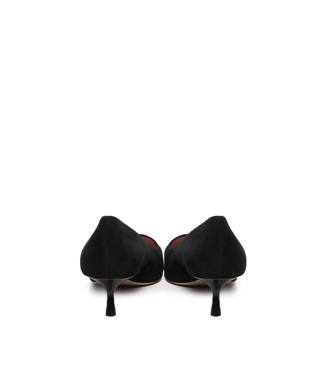 ROGER VIVIER Черные замшевые туфли, фото 3