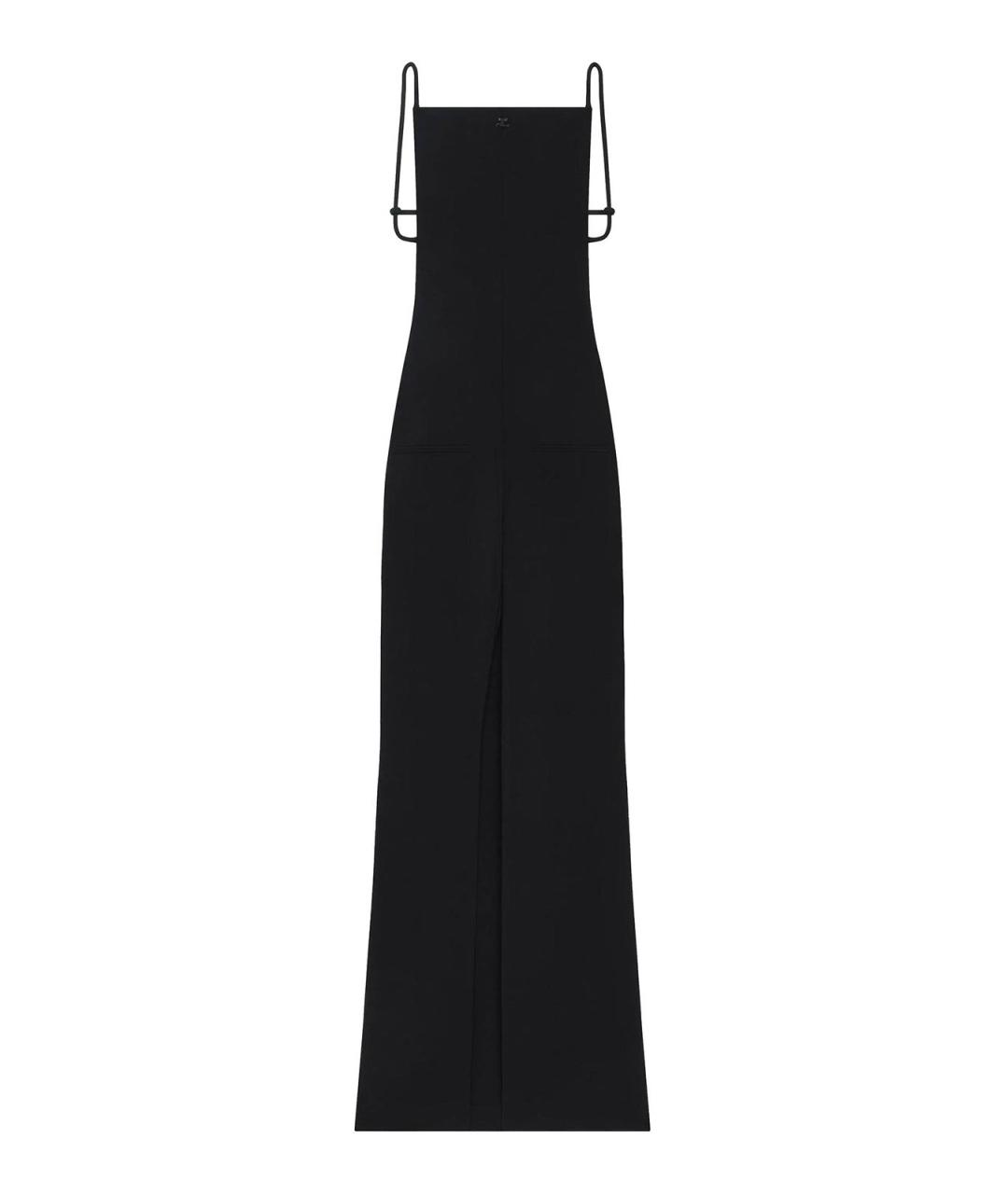 COURREGES Черный полиэстеровый комбинезон, фото 1