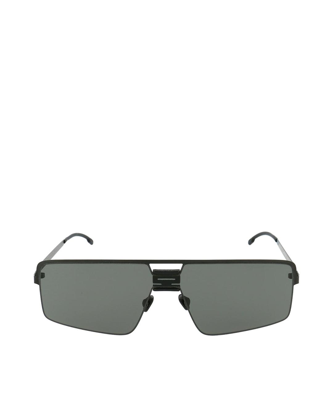 MYKITA Черные пластиковые солнцезащитные очки, фото 1