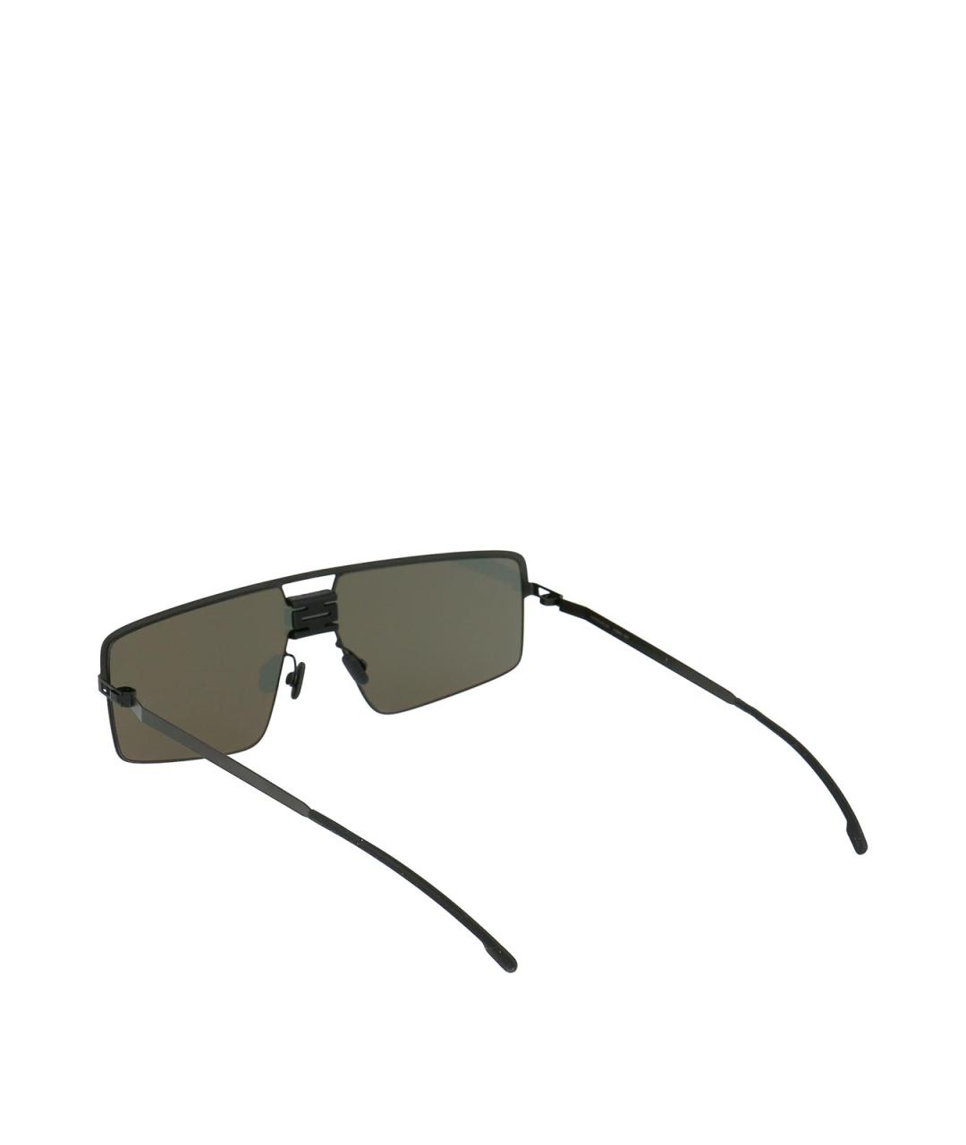 MYKITA Черные пластиковые солнцезащитные очки, фото 4