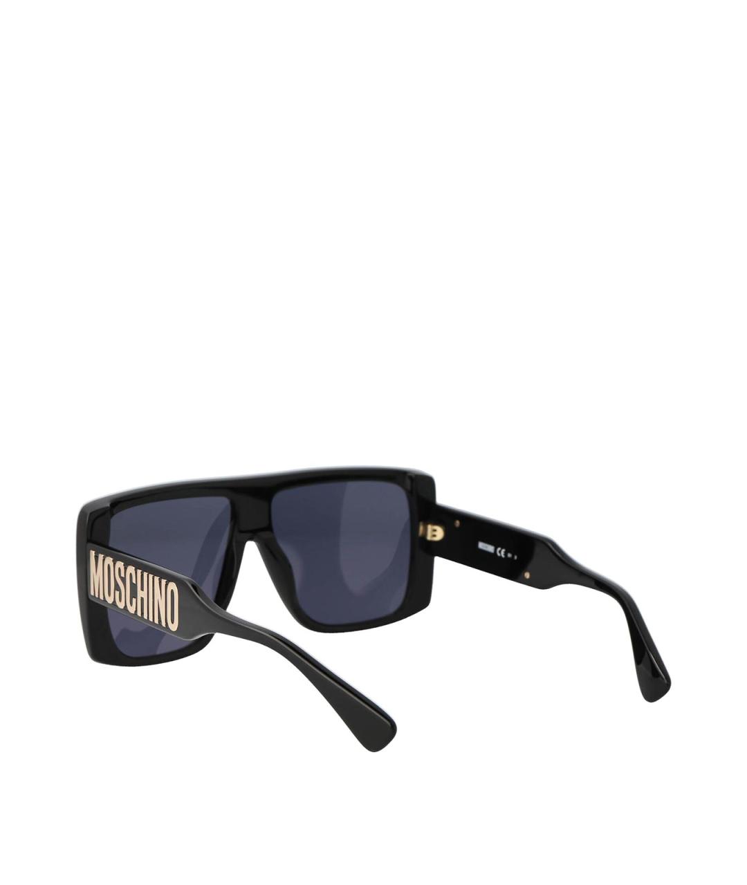 MOSCHINO Черные солнцезащитные очки, фото 4