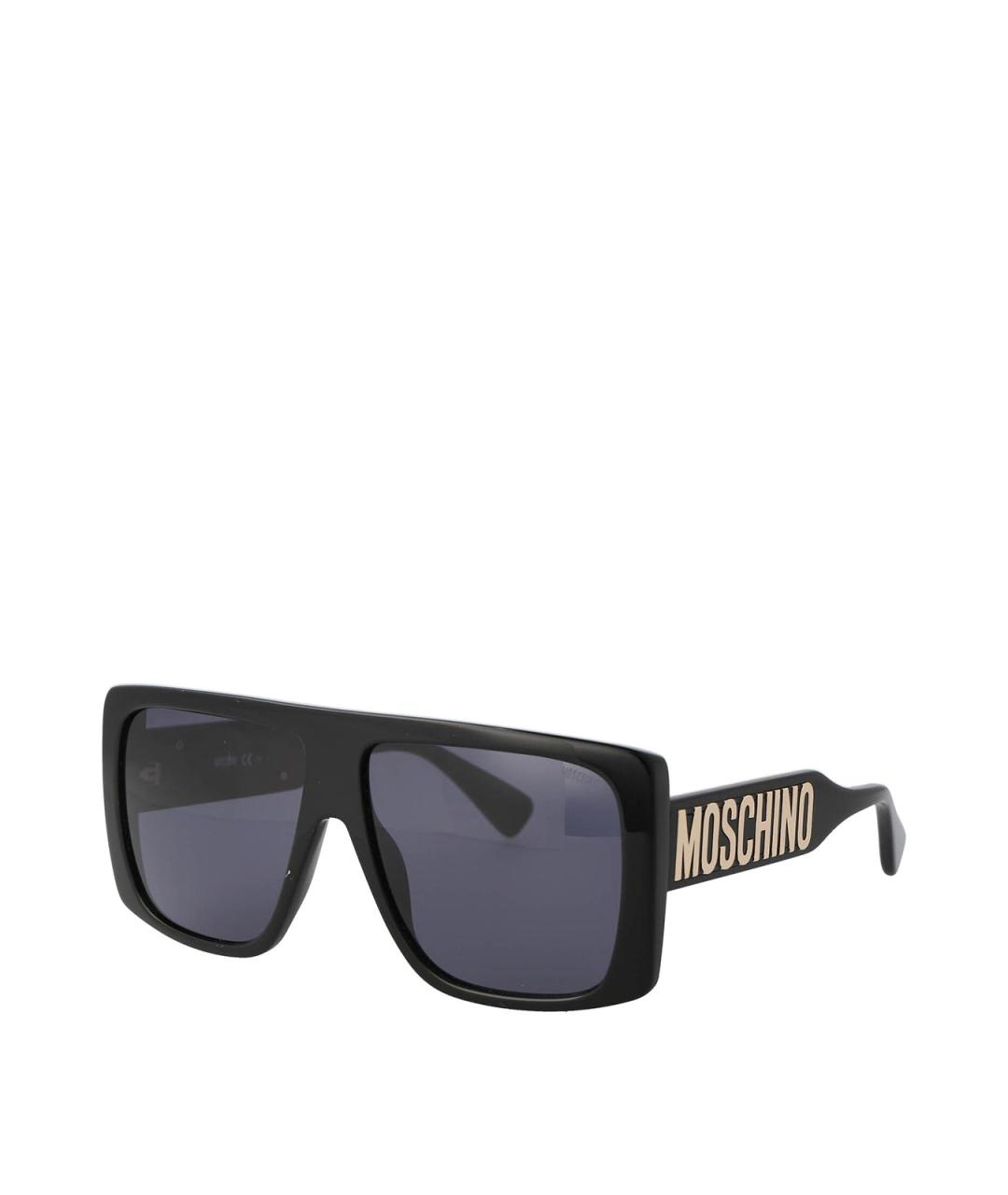 MOSCHINO Черные солнцезащитные очки, фото 2