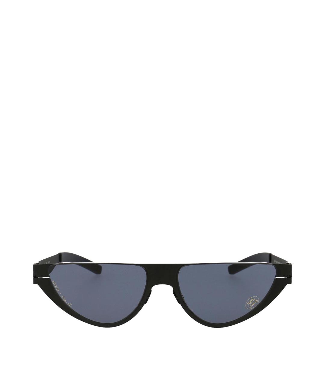MYKITA Черные металлические солнцезащитные очки, фото 1