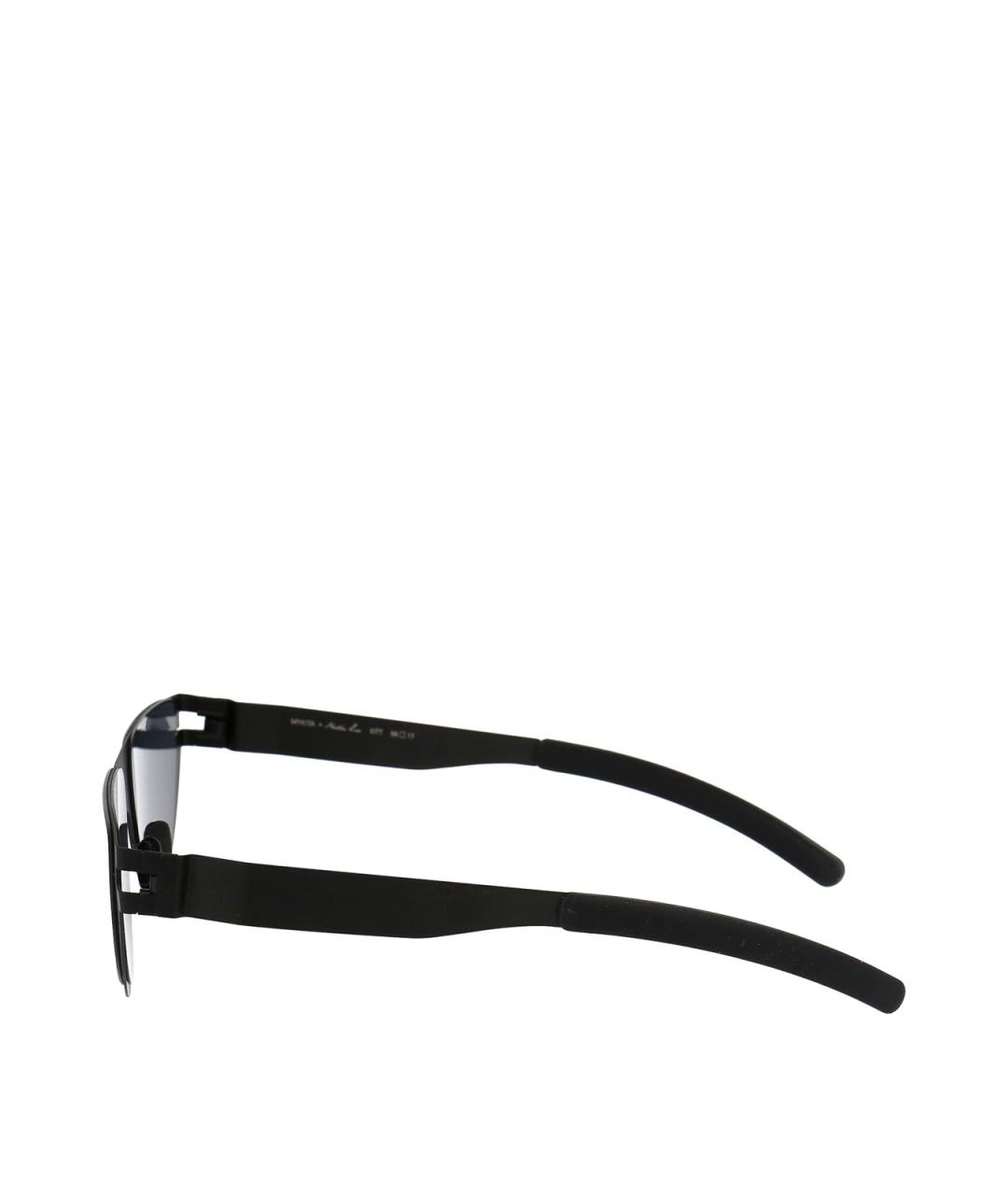 MYKITA Черные металлические солнцезащитные очки, фото 3
