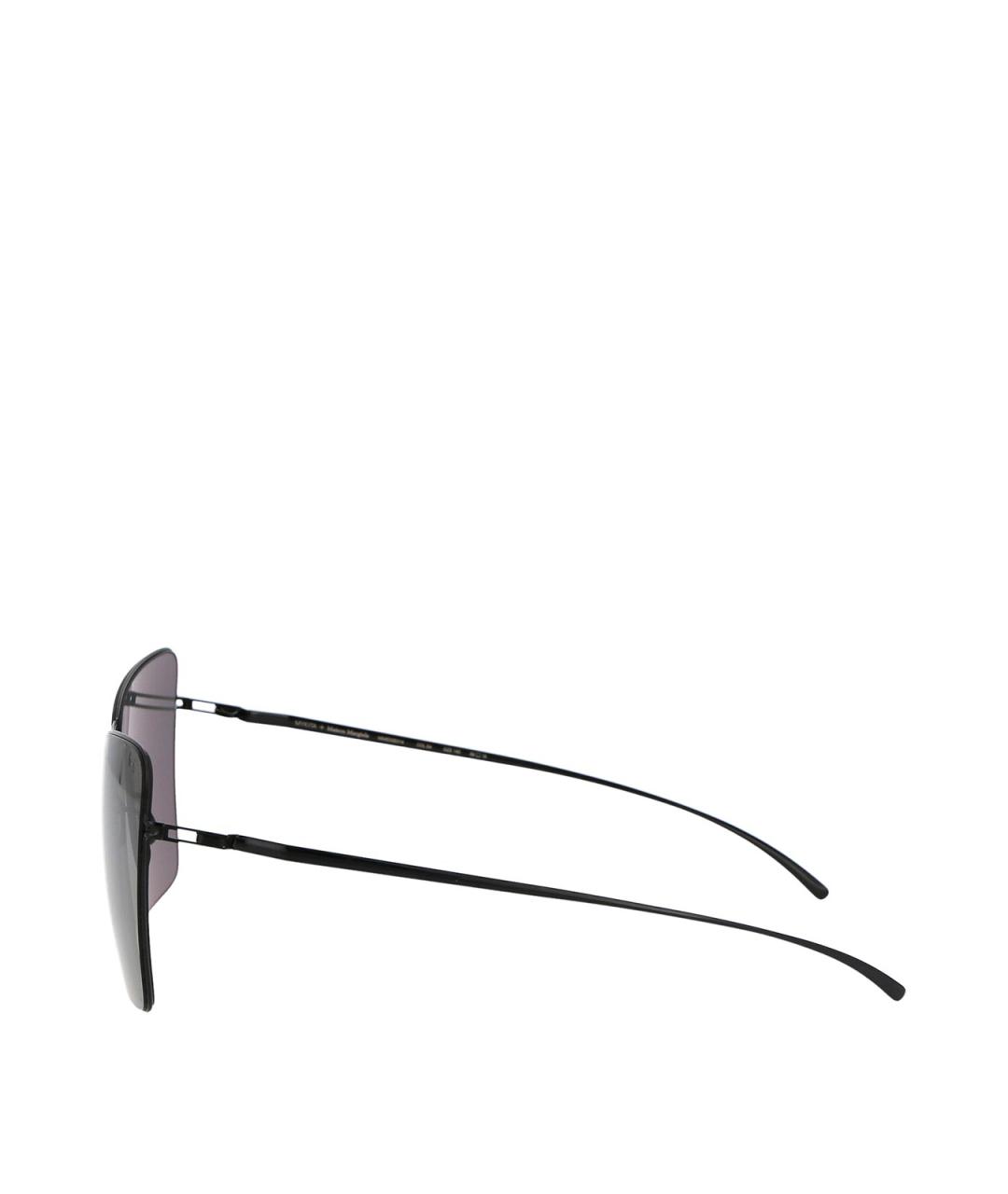 MYKITA Черные металлические солнцезащитные очки, фото 3