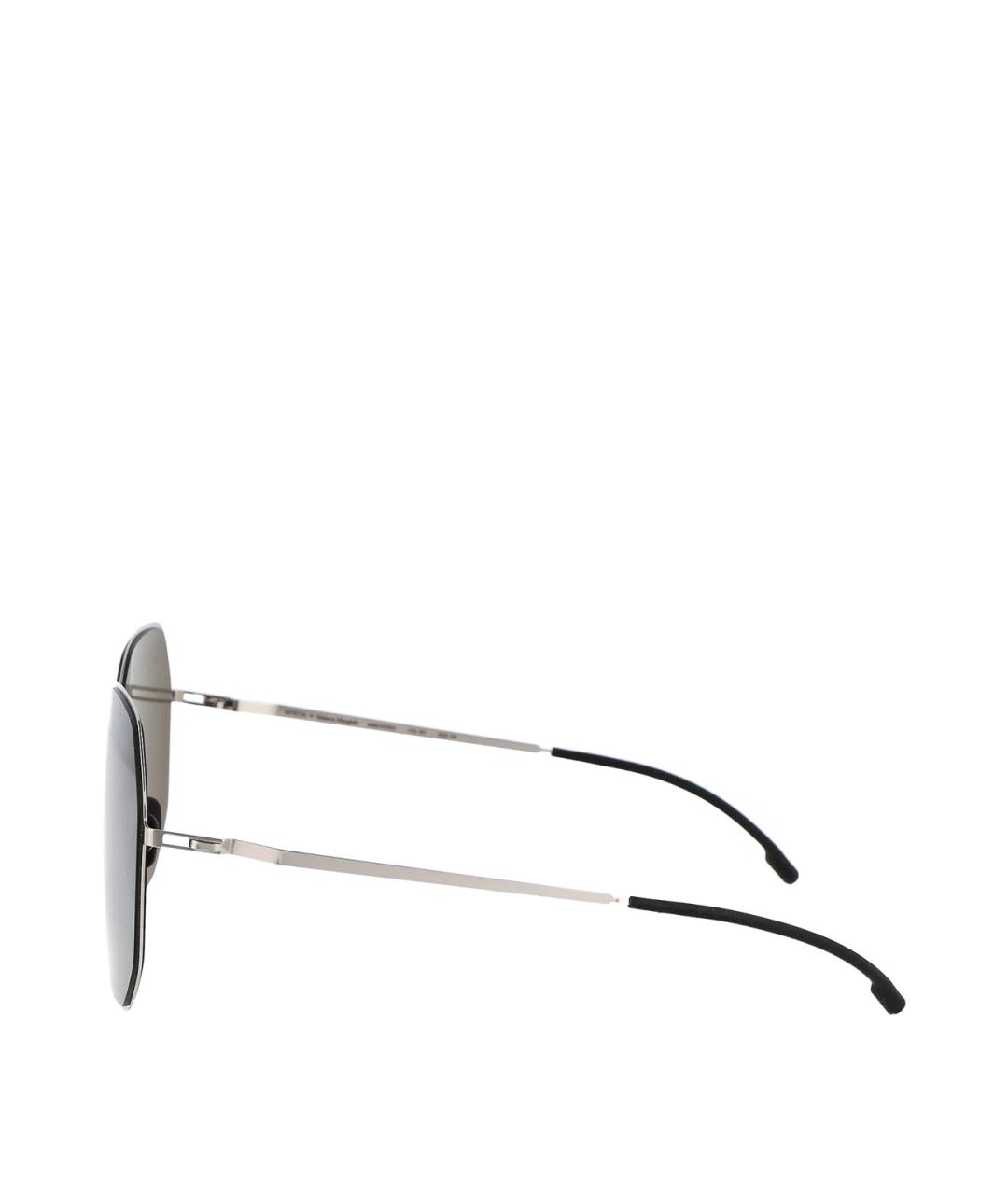 MYKITA Черные металлические солнцезащитные очки, фото 3