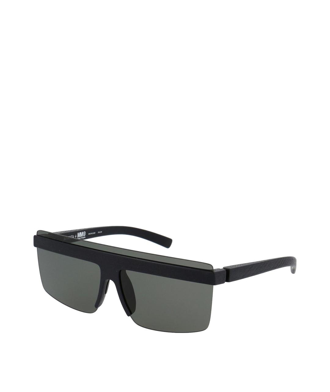 MYKITA Черные пластиковые солнцезащитные очки, фото 2