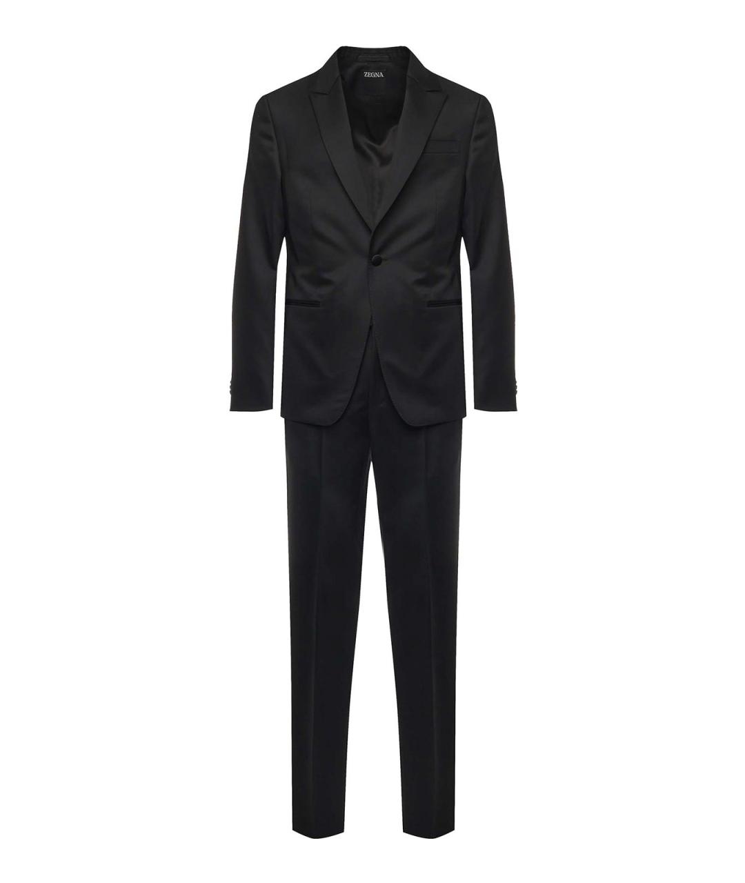 ZEGNA Черный классический костюм, фото 1