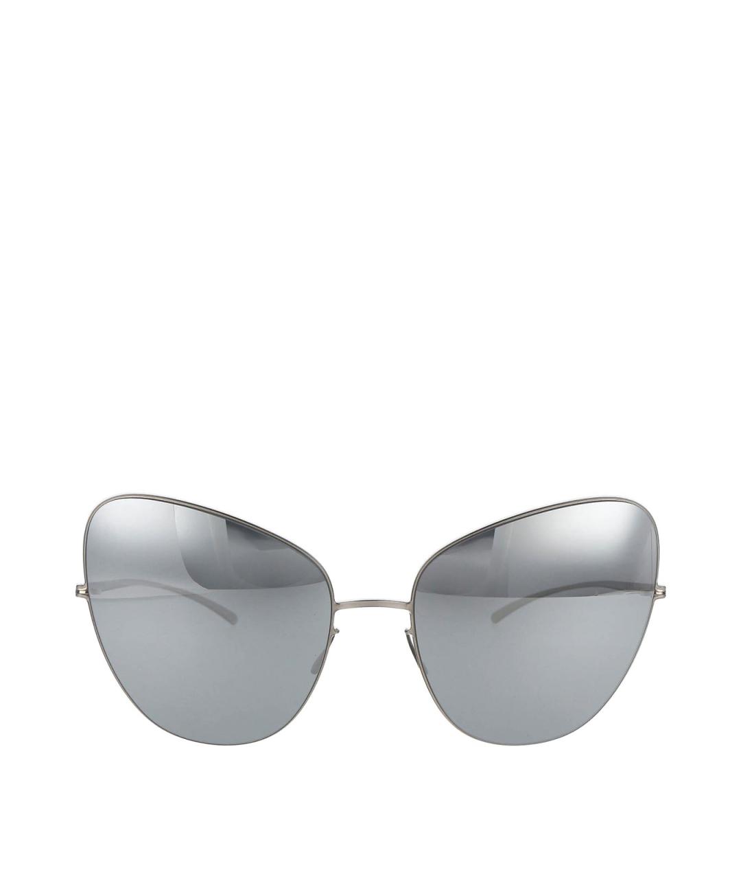 MYKITA Серебряные металлические солнцезащитные очки, фото 1