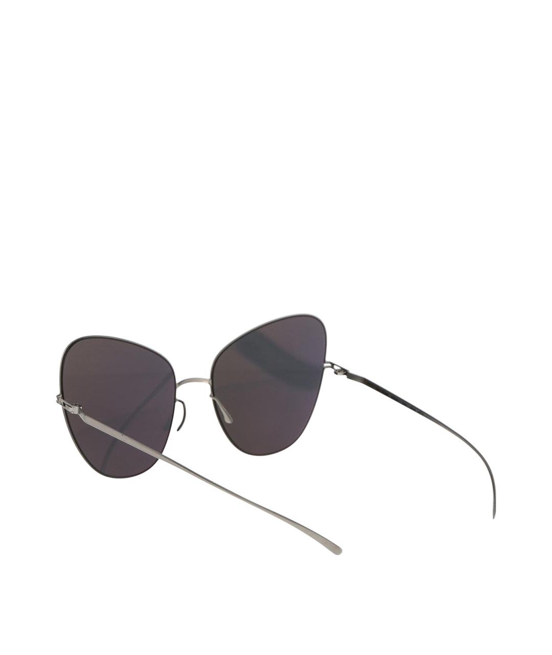 MYKITA Серебряные металлические солнцезащитные очки, фото 4