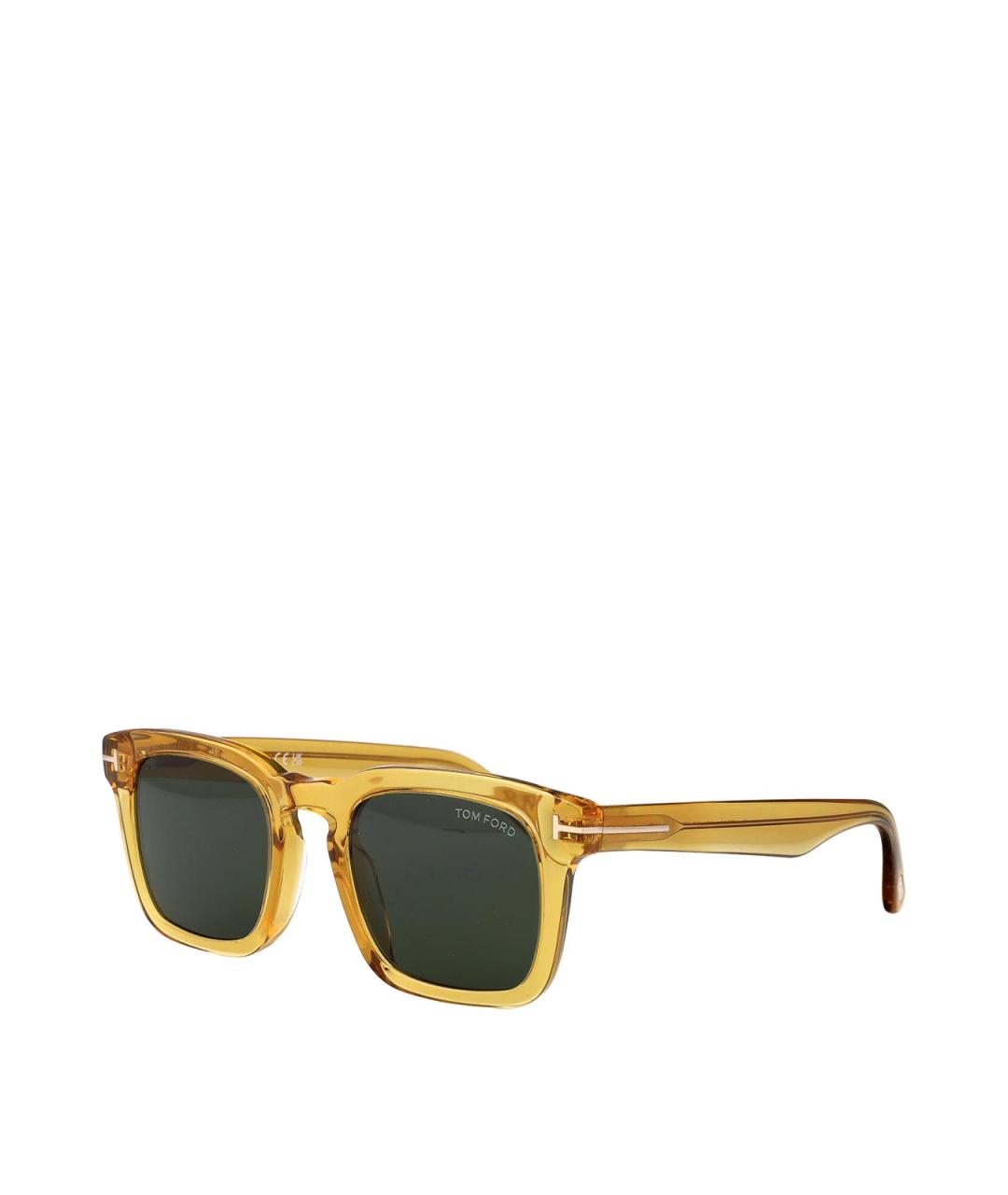 TOM FORD Желтые солнцезащитные очки, фото 2