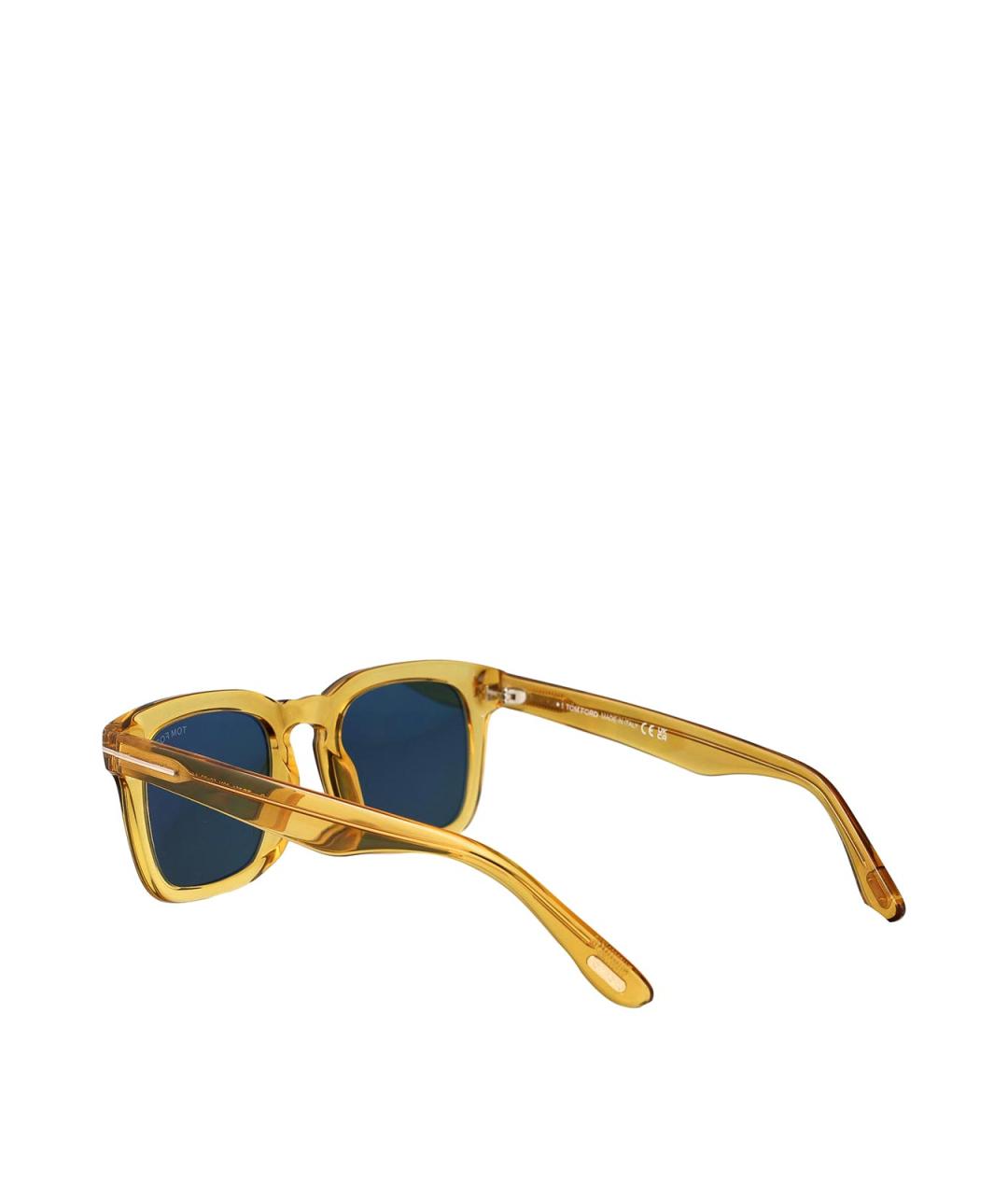 TOM FORD Желтые солнцезащитные очки, фото 4