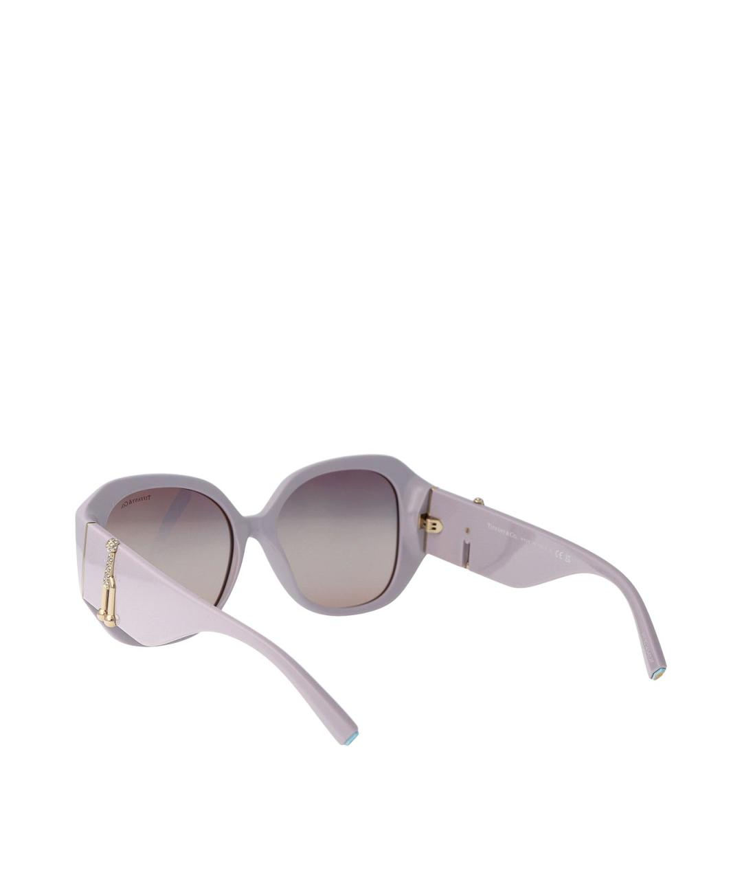TIFFANY&CO Фиолетовые солнцезащитные очки, фото 4