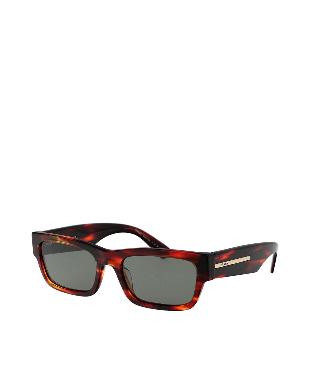 PRADA Коричневые солнцезащитные очки, фото 2