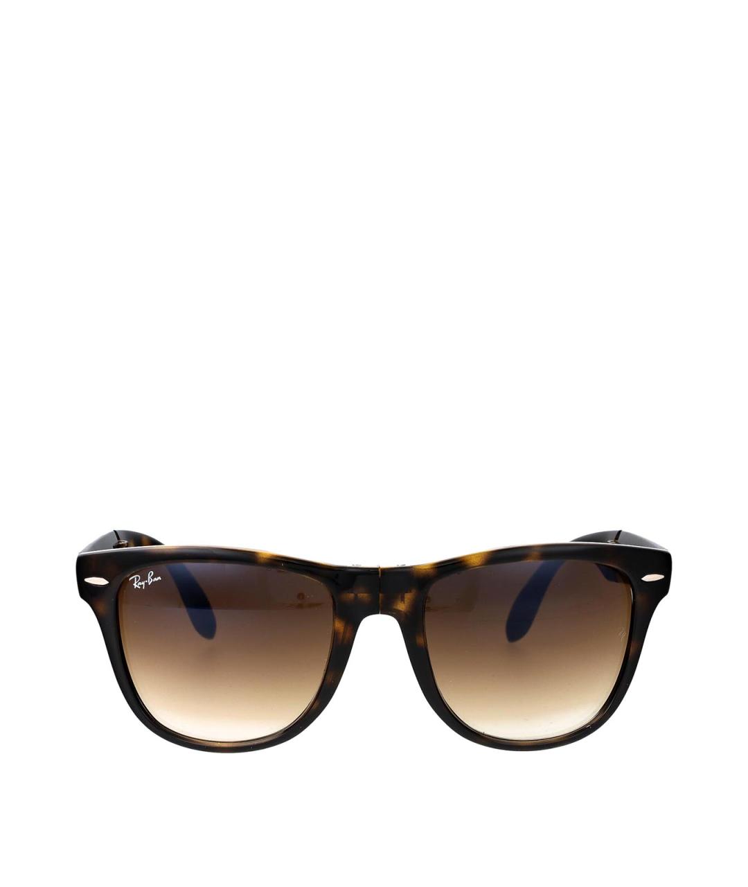 RAY BAN Коричневые солнцезащитные очки, фото 1