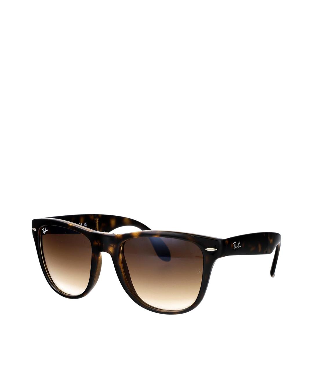 RAY BAN Коричневые солнцезащитные очки, фото 2