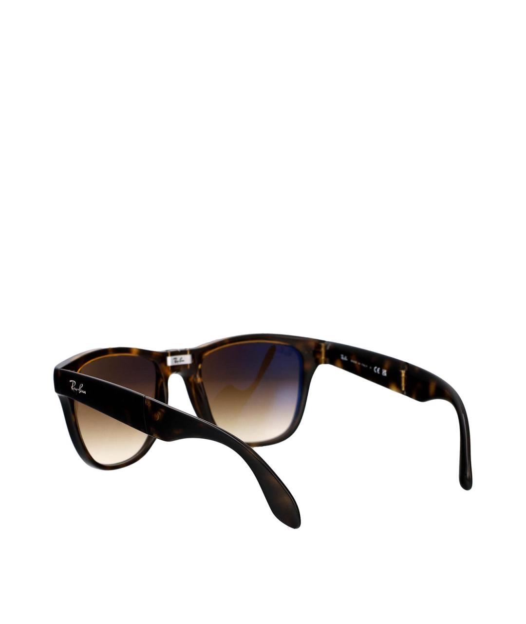 RAY BAN Коричневые солнцезащитные очки, фото 4
