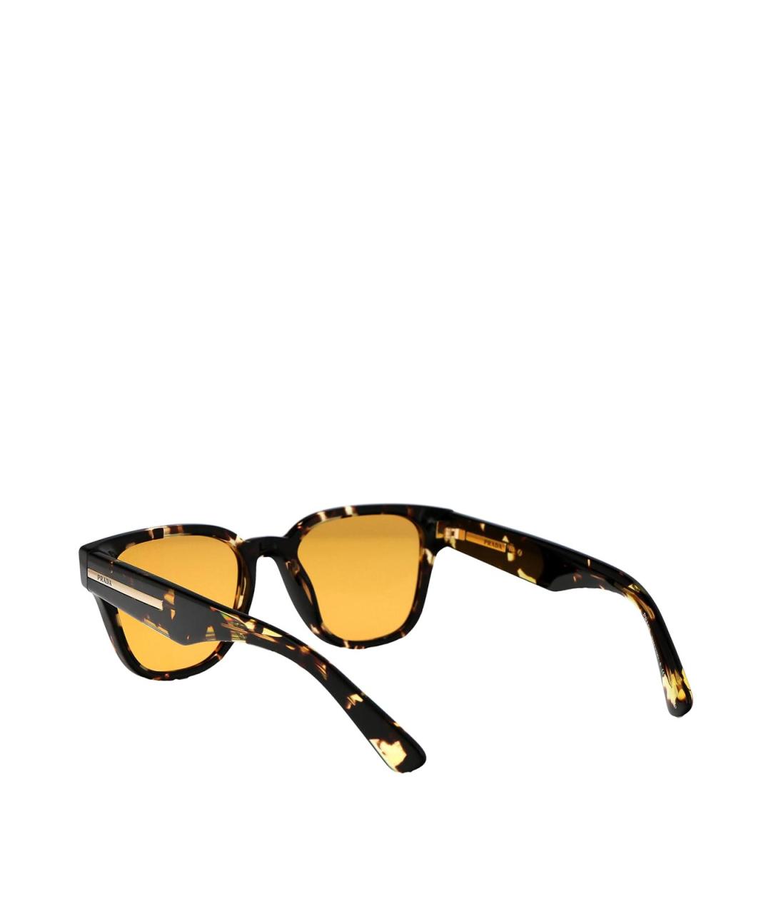 PRADA Коричневые солнцезащитные очки, фото 4